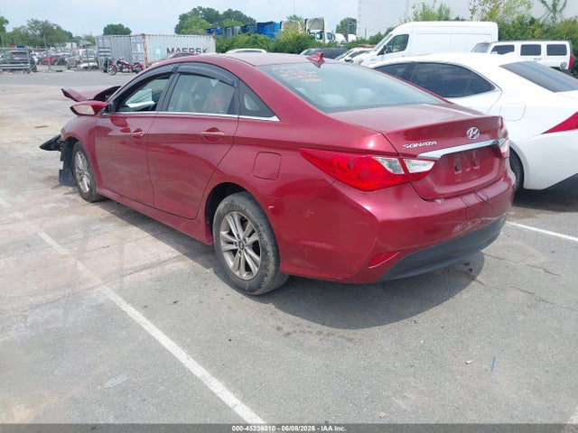45236010 :رقم المزاد ، 5NPEB4ACXEH855301 vin ، 2014 Hyundai Sonata Gls مزاد بيع