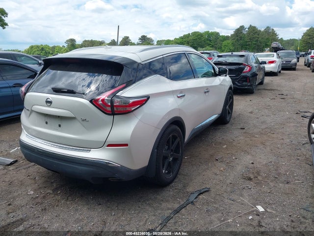 45236030 :رقم المزاد ، 5N1AZ2MG4FN207902 vin ، 2015 Nissan Murano Sl مزاد بيع