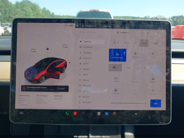 45236294 :رقم المزاد ، 5YJ3E1EB8NF189813 vin ، 2022 Tesla Model 3 Long Range Dual Motor All-wheel Drive مزاد بيع