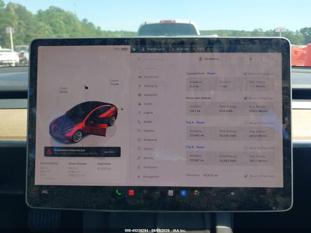 45236294 :رقم المزاد ، 5YJ3E1EB8NF189813 vin ، 2022 Tesla Model 3 Long Range Dual Motor All-wheel Drive مزاد بيع