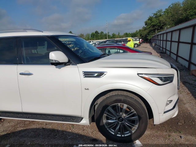 2019 Infiniti Qx80 Luxe მანქანა იყიდება აუქციონზე, vin: JN8AZ2NF3K9683740, აუქციონის ნომერი: 45236304