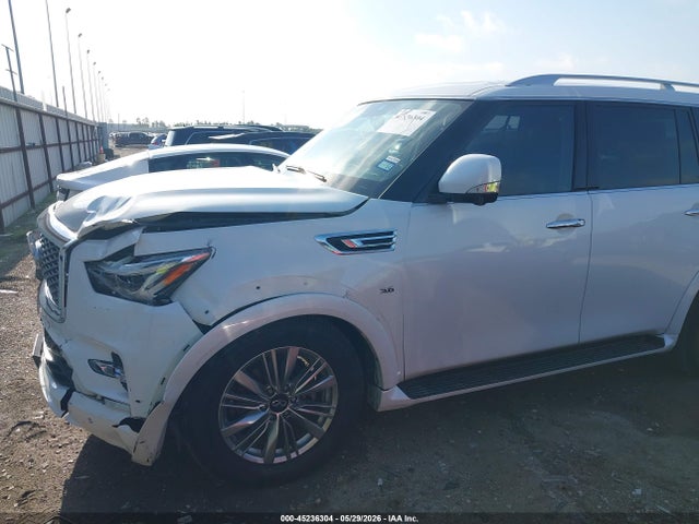 2019 Infiniti Qx80 Luxe მანქანა იყიდება აუქციონზე, vin: JN8AZ2NF3K9683740, აუქციონის ნომერი: 45236304