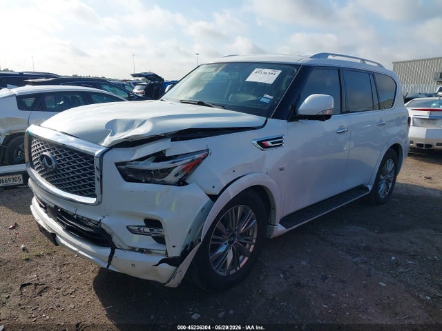 2019 Infiniti Qx80 Luxe მანქანა იყიდება აუქციონზე, vin: JN8AZ2NF3K9683740, აუქციონის ნომერი: 45236304