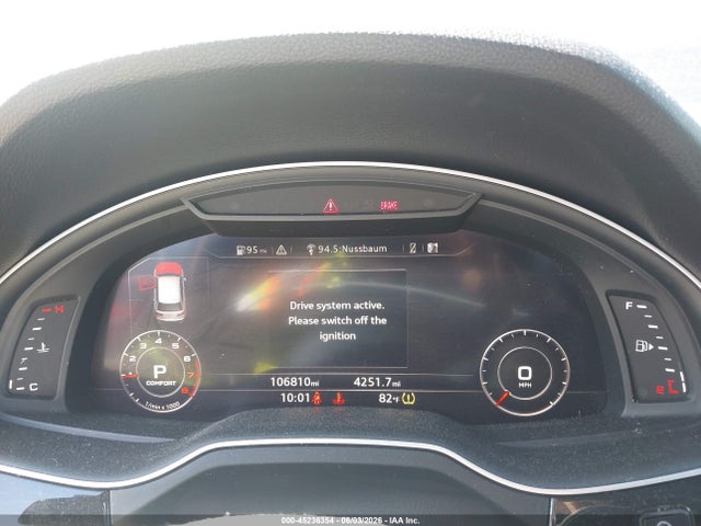 2019 Audi Q7 55 Premium მანქანა იყიდება აუქციონზე, vin: WA1VAAF77KD023455, აუქციონის ნომერი: 45236354