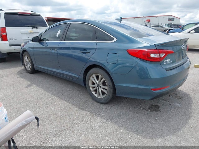 45236492 :رقم المزاد ، 5NPE24AF5FH133732 vin ، 2015 Hyundai Sonata Se مزاد بيع