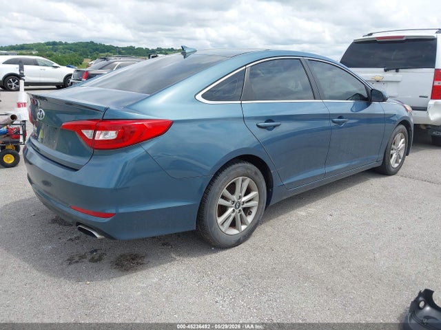 45236492 :رقم المزاد ، 5NPE24AF5FH133732 vin ، 2015 Hyundai Sonata Se مزاد بيع