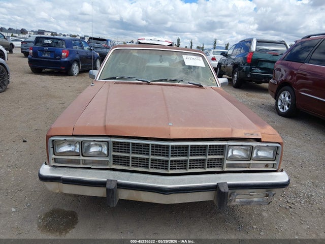 45236522 :رقم المزاد ، 8K93T237269 vin ، 1978 Ford Fairmont مزاد بيع
