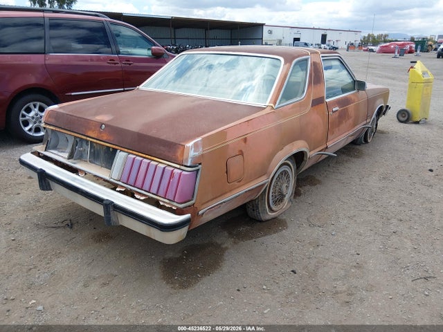 45236522 :رقم المزاد ، 8K93T237269 vin ، 1978 Ford Fairmont مزاد بيع