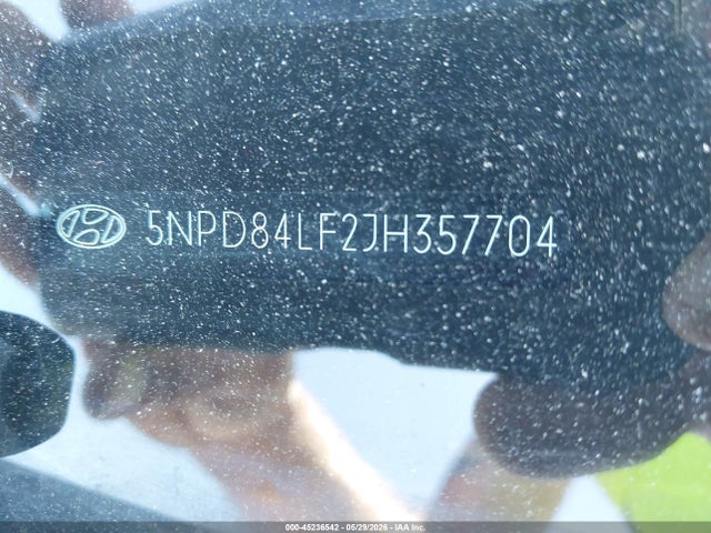 Продаж на аукціоні авто 2018 Hyundai Elantra Sel, vin: 5NPD84LF2JH357704, номер лоту: 45236542