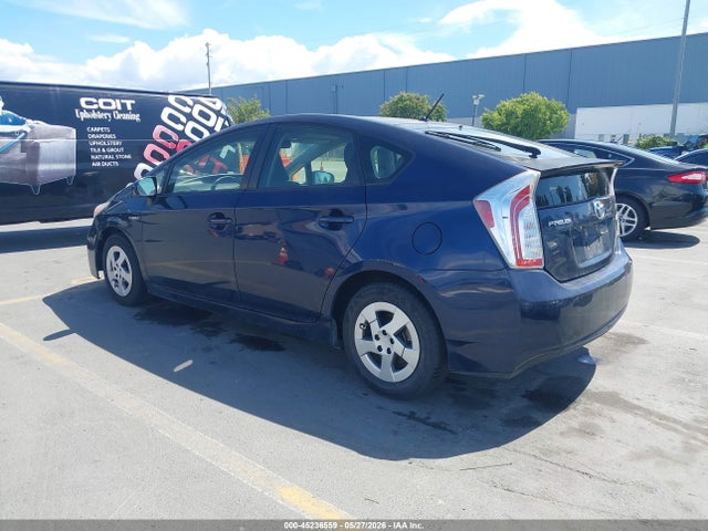 2013 Toyota Prius Two მანქანა იყიდება აუქციონზე, vin: JTDKN3DU0D1634742, აუქციონის ნომერი: 45236559