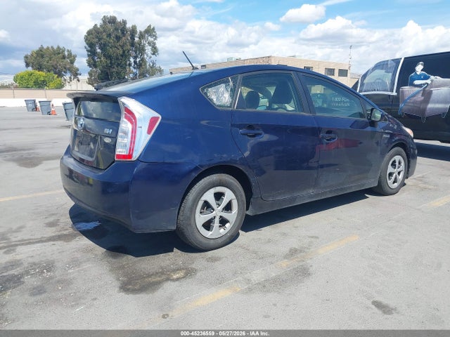 2013 Toyota Prius Two მანქანა იყიდება აუქციონზე, vin: JTDKN3DU0D1634742, აუქციონის ნომერი: 45236559
