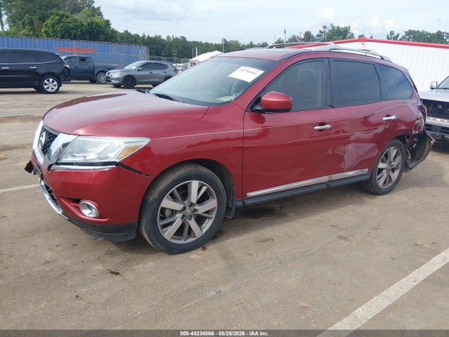 Продаж на аукціоні авто 2014 Nissan Pathfinder Platinum, vin: 5N1AR2MN8EC712267, номер лоту: 45236566