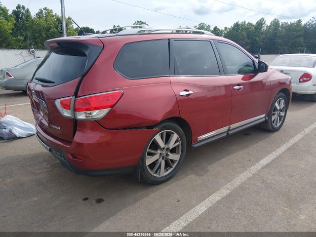 Продаж на аукціоні авто 2014 Nissan Pathfinder Platinum, vin: 5N1AR2MN8EC712267, номер лоту: 45236566