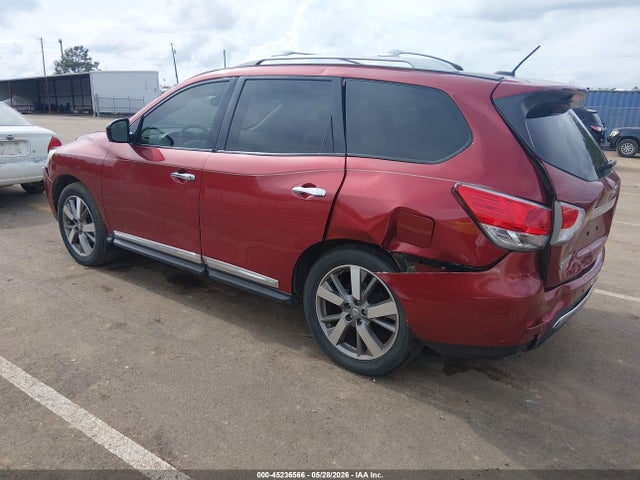 Продаж на аукціоні авто 2014 Nissan Pathfinder Platinum, vin: 5N1AR2MN8EC712267, номер лоту: 45236566