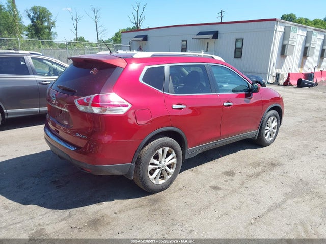 2015 Nissan Rogue Sv მანქანა იყიდება აუქციონზე, vin: KNMAT2MV1FP557271, აუქციონის ნომერი: 45236591