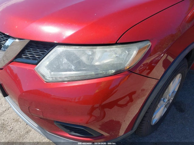 2015 Nissan Rogue Sv მანქანა იყიდება აუქციონზე, vin: KNMAT2MV1FP557271, აუქციონის ნომერი: 45236591
