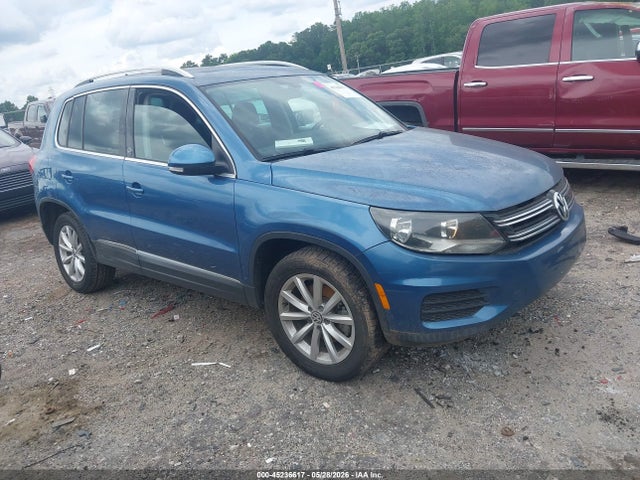 2017 Volkswagen Tiguan 2.0t Wolfsburg Edition მანქანა იყიდება აუქციონზე, vin: WVGRV7AX6HW506594, აუქციონის ნომერი: 45236617