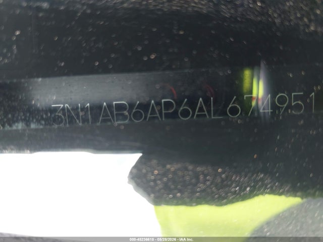 Продажа на аукционе авто 2010 Nissan Sentra 2.0sr, vin: 3N1AB6AP6AL674951, номер лота: 45236618