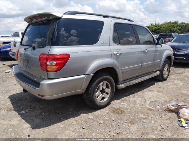 Продаж на аукціоні авто 2002 Toyota Sequoia Limited V8, vin: 5TDZT38A12S120886, номер лоту: 45236621