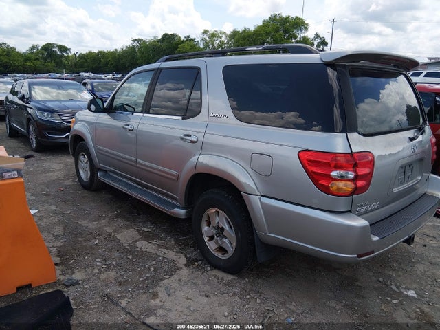 Продаж на аукціоні авто 2002 Toyota Sequoia Limited V8, vin: 5TDZT38A12S120886, номер лоту: 45236621