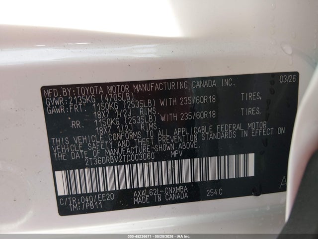 Toyota Rav4 Xle Premium 2026 2T36DRBV2TC003060 Image 9