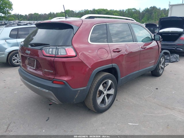 45236676 :رقم المزاد ، 1C4PJMDX6LD520968 vin ، 2020 Jeep Cherokee Limited 4x4 مزاد بيع