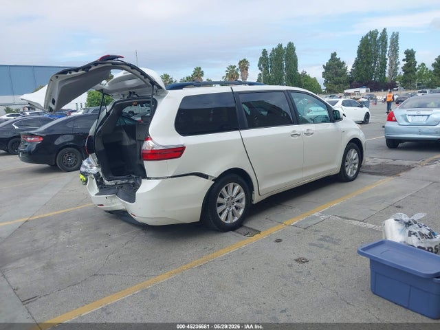 2017 Toyota Sienna Xle Premium 7 Passenger მანქანა იყიდება აუქციონზე, vin: 5TDDZ3DC5HS154144, აუქციონის ნომერი: 45236681