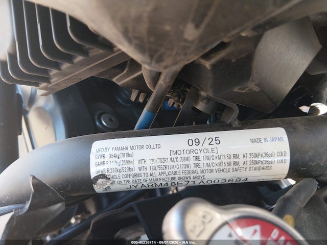 Yamaha Mtn690 2026 JYARM48E7TA003684 Image 10