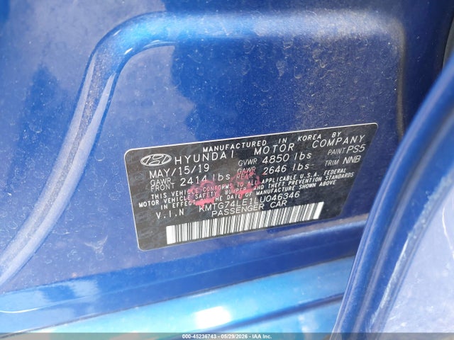 Genesis G70 3.3t Rwd 2020 KMTG74LE1LU046346 Image 9