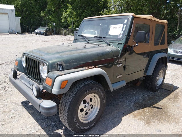 1997 Jeep Wrangler Sport მანქანა იყიდება აუქციონზე, vin: 1J4FY19S6VP445123, აუქციონის ნომერი: 45236767