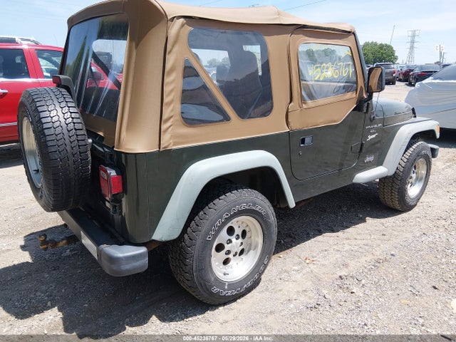 1997 Jeep Wrangler Sport მანქანა იყიდება აუქციონზე, vin: 1J4FY19S6VP445123, აუქციონის ნომერი: 45236767