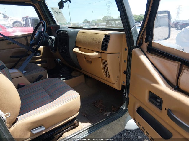 1997 Jeep Wrangler Sport მანქანა იყიდება აუქციონზე, vin: 1J4FY19S6VP445123, აუქციონის ნომერი: 45236767