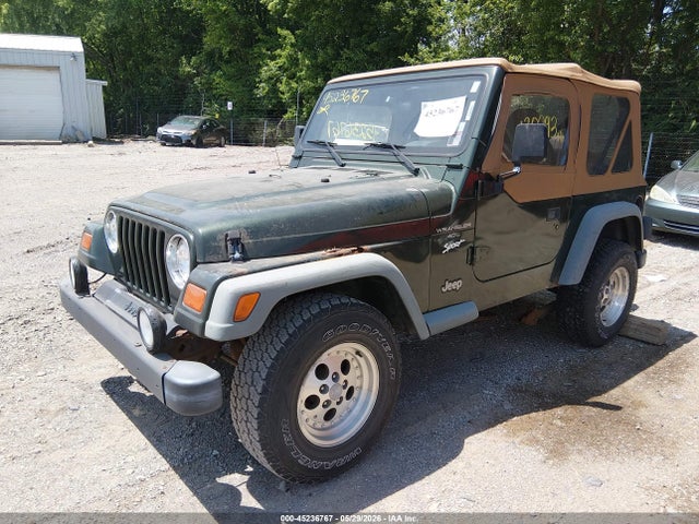 1997 Jeep Wrangler Sport მანქანა იყიდება აუქციონზე, vin: 1J4FY19S6VP445123, აუქციონის ნომერი: 45236767