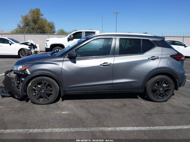 45236778 :رقم المزاد ، 3N1CP5CV2NL497580 vin ، 2022 Nissan Kicks Sv Xtronic Cvt مزاد بيع