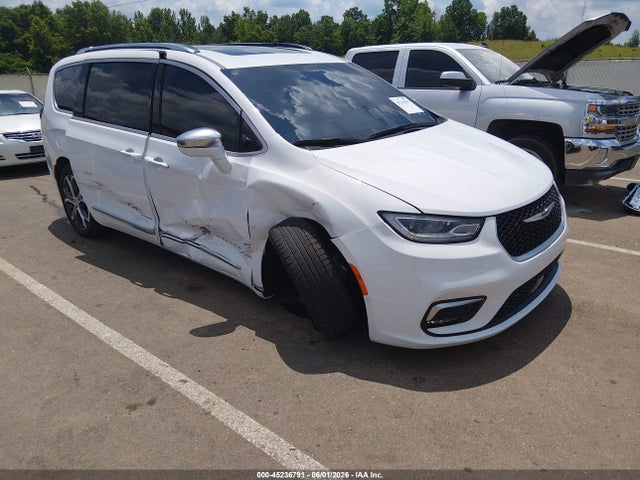 2022 Chrysler Pacifica Pinnacle Awd მანქანა იყიდება აუქციონზე, vin: 2C4RC3PG3NR183913, აუქციონის ნომერი: 45236791
