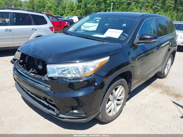 Toyota Highlander Le V6 2016 5TDBKRFH2GS270584 Image 2
