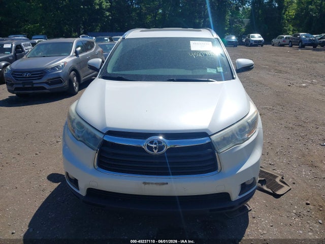 Aukcja sprzedaży 2015 Toyota Highlander Xle V6, vin: 5TDKKRFH8FS103113, numer aukcji: 45237110