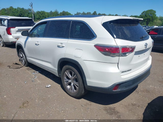 Aukcja sprzedaży 2015 Toyota Highlander Xle V6, vin: 5TDKKRFH8FS103113, numer aukcji: 45237110
