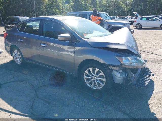 2017 Nissan Sentra Sv მანქანა იყიდება აუქციონზე, vin: 3N1AB7AP0HY302511, აუქციონის ნომერი: 45237229
