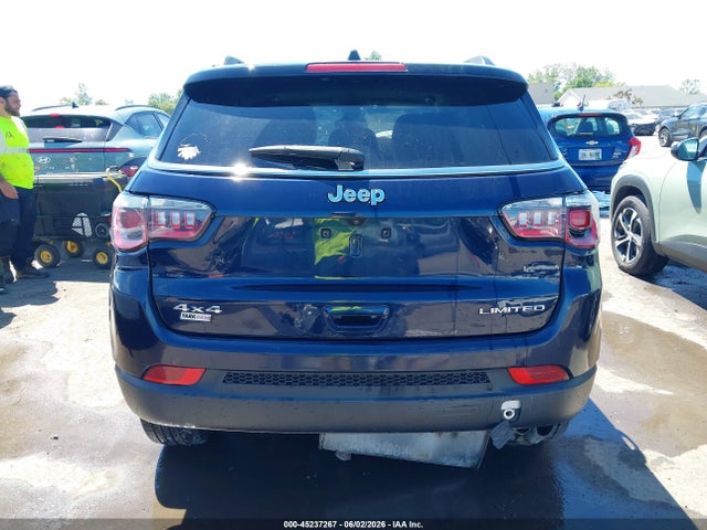 45237267 :رقم المزاد ، 3C4NJDCB3JT400405 vin ، 2018 Jeep Compass Limited 4x4 مزاد بيع