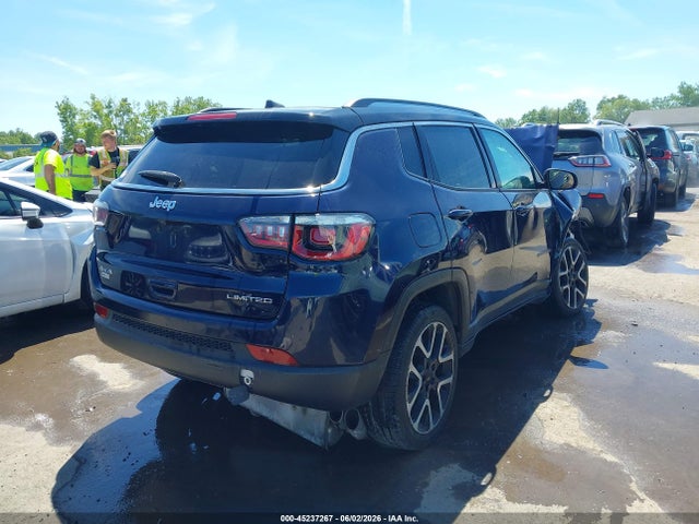 45237267 :رقم المزاد ، 3C4NJDCB3JT400405 vin ، 2018 Jeep Compass Limited 4x4 مزاد بيع