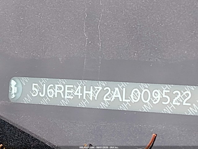 Aukcja sprzedaży 2010 Honda Cr-v Ex-l, vin: 5J6RE4H72AL009522, numer aukcji: 45237294