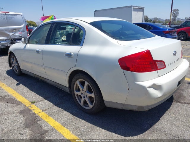 45237306 :رقم المزاد ، JNKCV51E83M329093 vin ، 2003 Infiniti G35 Luxury Leather مزاد بيع