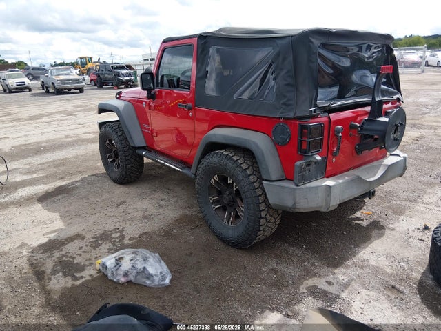 45237388 :رقم المزاد ، 1J4AA2D11AL112235 vin ، 2010 Jeep Wrangler Sport مزاد بيع