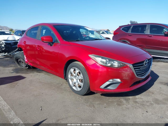 Aukcja sprzedaży 2016 Mazda Mazda3 I Sport, vin: JM1BM1J79G1289186, numer aukcji: 45237489