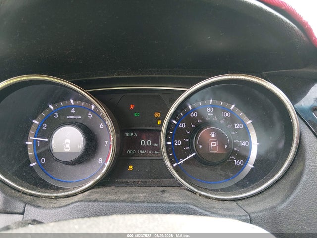 45237522 :رقم المزاد ، 5NPEB4AC2BH158085 vin ، 2011 Hyundai Sonata Gls مزاد بيع