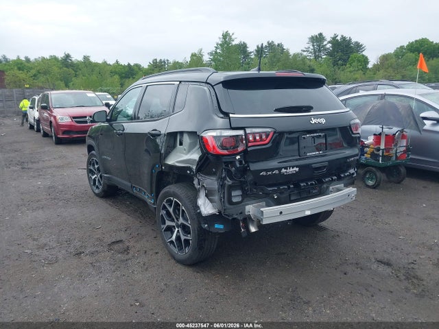 45237547 :رقم المزاد ، 3C4NJDCN4ST585379 vin ، 2025 Jeep Compass Limited 4x4 مزاد بيع