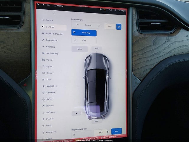 45237612 :رقم المزاد ، 5YJSA1E20LF381926 vin ، 2020 Tesla Model S Long Range Dual Motor All-wheel Drive/long Range Plus Dual Motor All-wheel Drive مزاد بيع