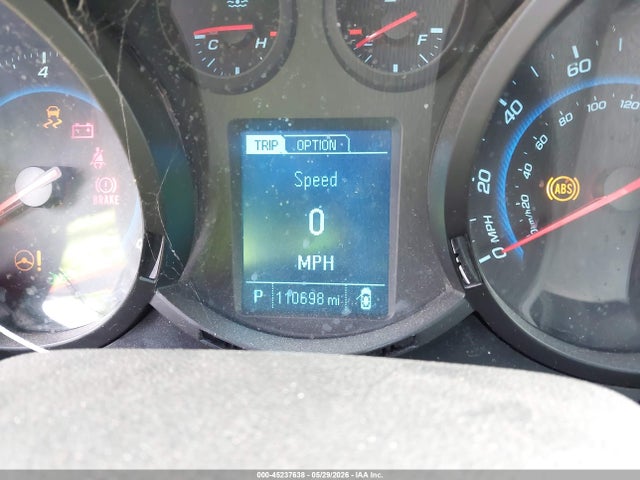 2014 Chevrolet Cruze 1lt Auto მანქანა იყიდება აუქციონზე, vin: 1G1PC5SB3E7130024, აუქციონის ნომერი: 45237638