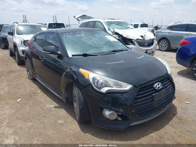 Продажа на аукционе авто 2014 Hyundai Veloster Turbo W/blue, vin: KMHTC6AE3EU210315, номер лота: 45237693